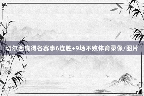 切尔西赢得各赛事6连胜+9场不败体育录像/图片