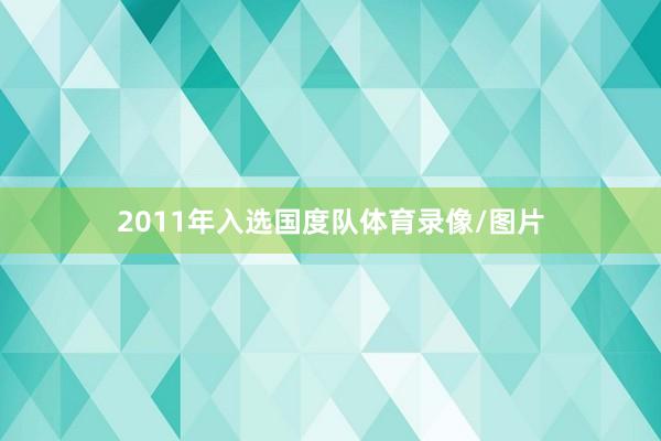 2011年入选国度队体育录像/图片