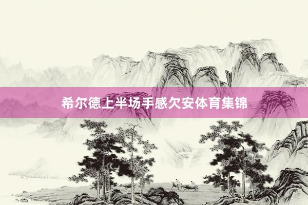 希尔德上半场手感欠安体育集锦