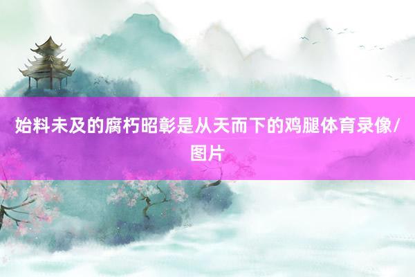 始料未及的腐朽昭彰是从天而下的鸡腿体育录像/图片