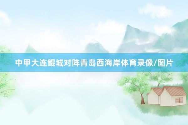 中甲大连鲲城对阵青岛西海岸体育录像/图片