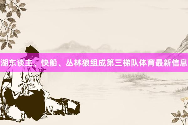 湖东谈主、快船、丛林狼组成第三梯队体育最新信息