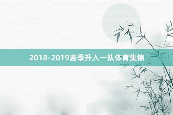 2018-2019赛季升入一队体育集锦