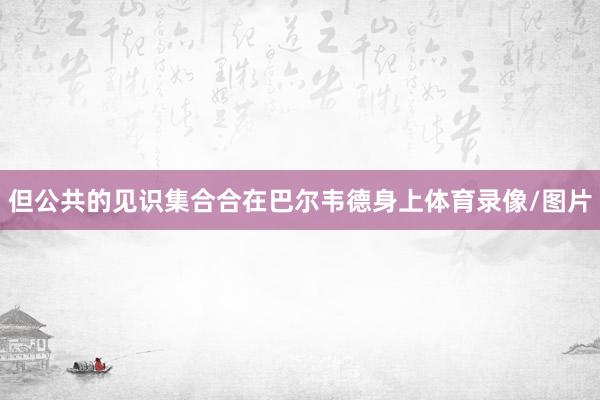 但公共的见识集合合在巴尔韦德身上体育录像/图片