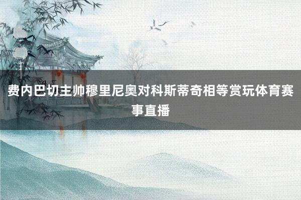 费内巴切主帅穆里尼奥对科斯蒂奇相等赏玩体育赛事直播