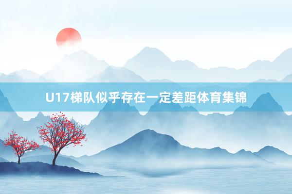 U17梯队似乎存在一定差距体育集锦