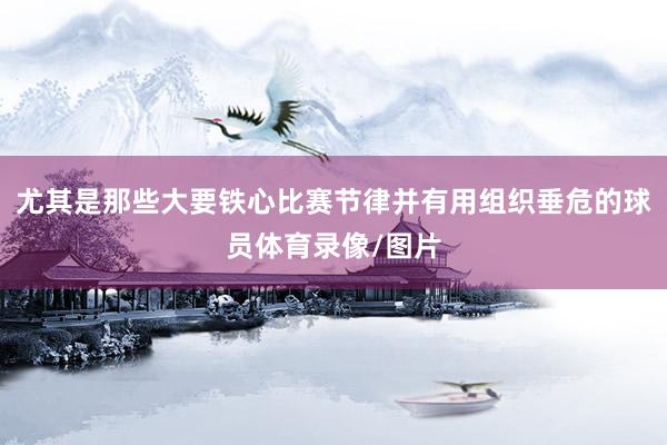 尤其是那些大要铁心比赛节律并有用组织垂危的球员体育录像/图片