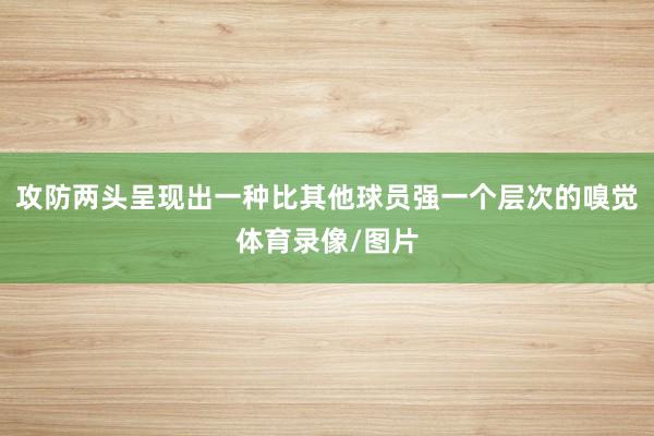 攻防两头呈现出一种比其他球员强一个层次的嗅觉体育录像/图片