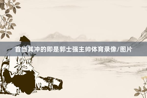 首当其冲的即是郭士强主帅体育录像/图片
