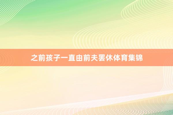 之前孩子一直由前夫罢休体育集锦