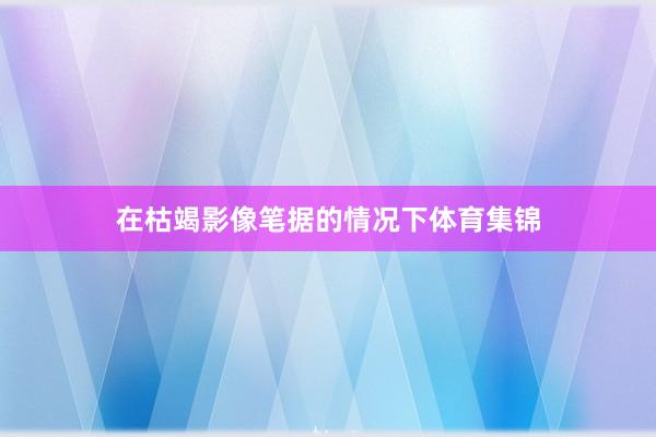 在枯竭影像笔据的情况下体育集锦
