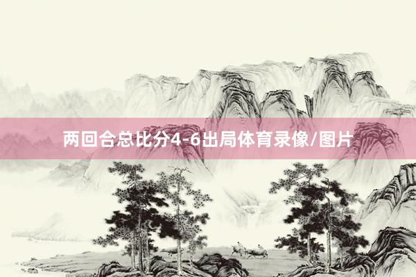 两回合总比分4-6出局体育录像/图片