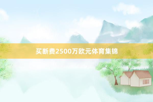 买断费2500万欧元体育集锦