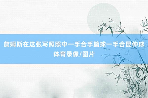 詹姆斯在这张写照照中一手合手篮球一手合昆仲球体育录像/图片